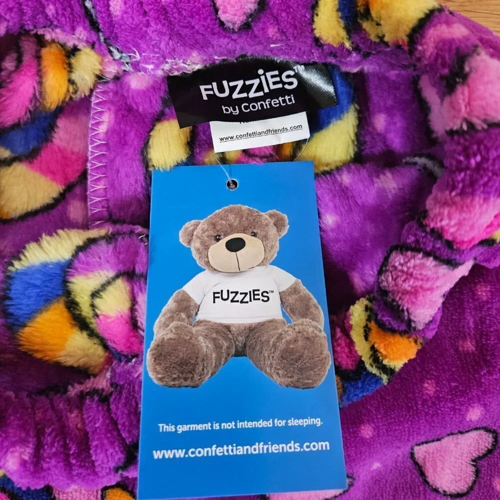 Pajama Pants Girl Size XS 5/6 Kids Sleepwear Plush Fleece Sleep Fuzzy PJ NWT